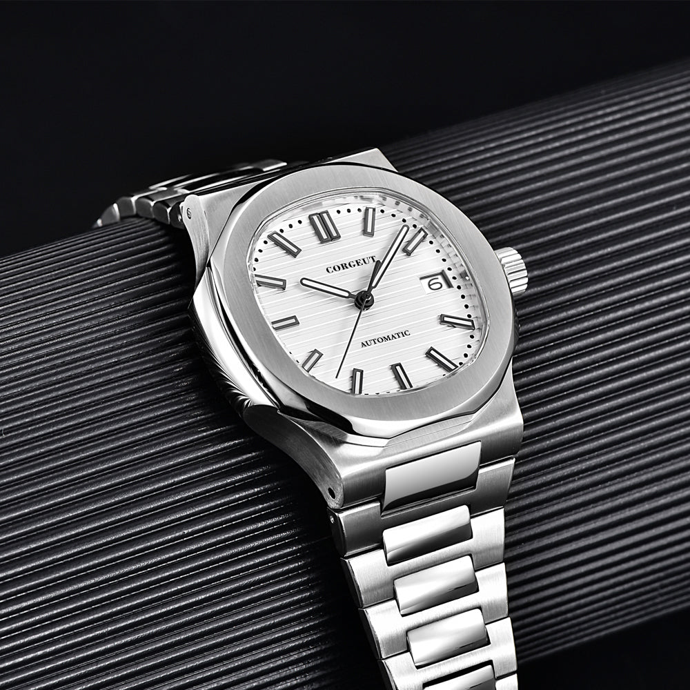 CORGEUT High Quality Custom Watch 40mm Sapphire Luminous Diving Wrist Watch Automatic NH35 Movement Luxury Men Mechanical Watch