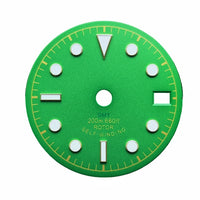 Field Watch Dial with Mixed Arabic and Baton Indices for NH35 & NH34