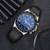 Corgeut Luxury Stainless Steel 40mm Daytona Luminous Hands VK63 Chronograph Men Wristwatch Quartz Watch