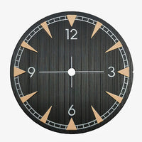 Pilot Watch Dial with Arabic Numerals and Railway Minute Track for NH35 & 8215