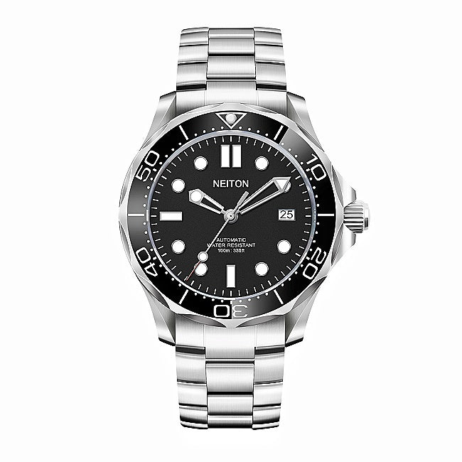OEM Men's Vintage Diver Watch with Luminous Dial — Customizable for Brands & Wholesalers