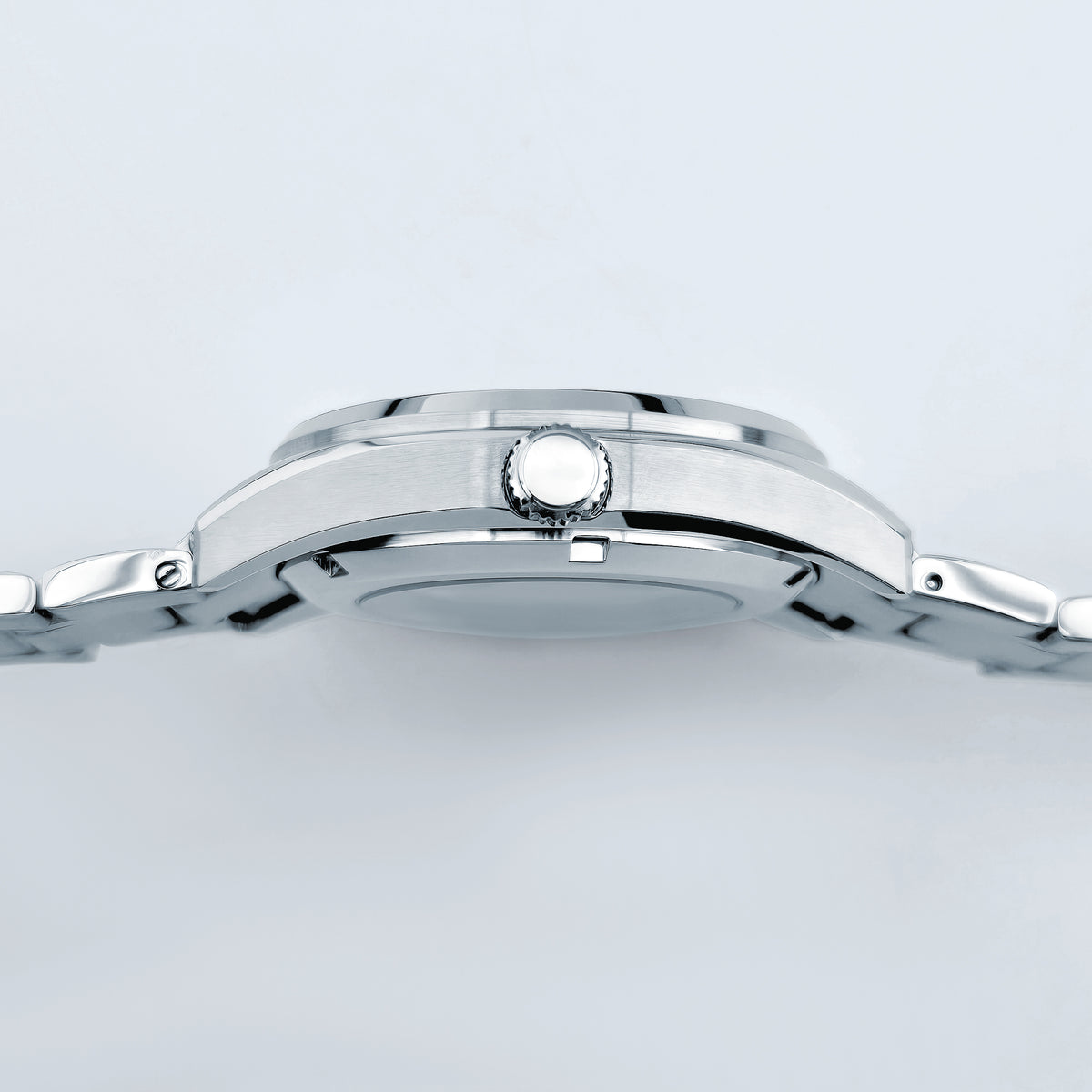 Side view - Crown position