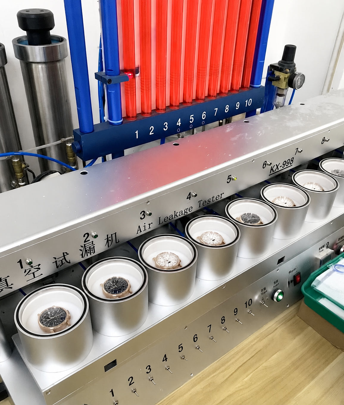 Waterproofing test equipment