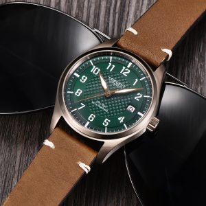 Corgeut 6015A NH35 Movement Sapphire Mirror 100m waterproof