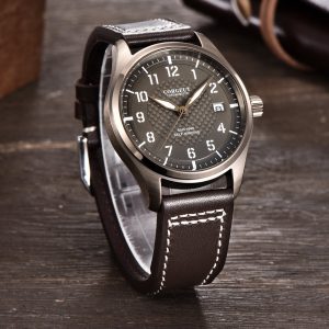 Corgeut 6015A NH35 Movement Sapphire Mirror 100m waterproof