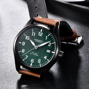 Corgeut 6015A NH35 Movement Sapphire Mirror 100m waterproof