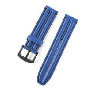 Double Bone Three-Dimensional Genuine Leather Watch Strap