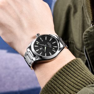 Corgeut 6010 NH35 Movement Sapphire Mirror 100m waterproof