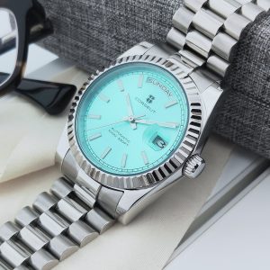 Corgeut 6002 NH36 Movement Sapphire Mirror 100m waterproof