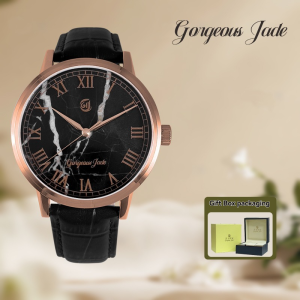 Gorgeous Jade MY250511 8215 Movement Marble Dial Watch