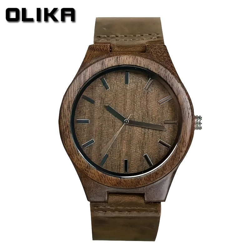 OLIKA 3006 Wooden Watch