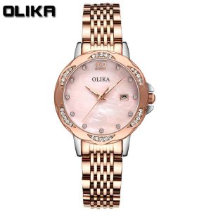 OLIKA 6604L Fritillary Face Women Quartz Watch
