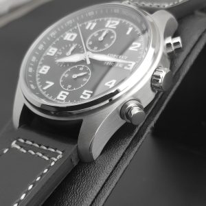 Corgeut 9003 OS00 Movement Mineral Glass 30m Waterproof