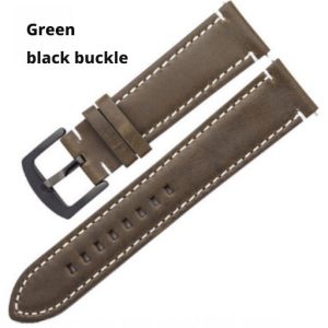 Vintage Oil Wax Leather Strap