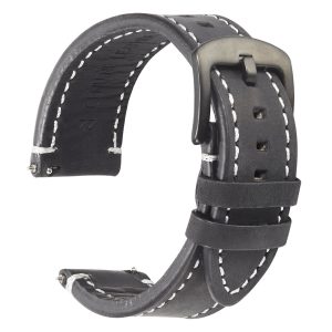 First Layer Cowhide Crazy Horse Retro Watch Strap