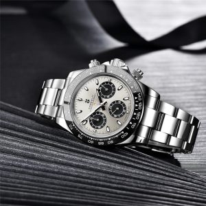 Corgeut 9002 VK63 Movement Sapphire Mirror 30m waterproof