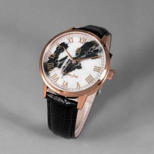 Gorgeous Jade MY250510 8215 Movement Zebra Stone Dial Watch