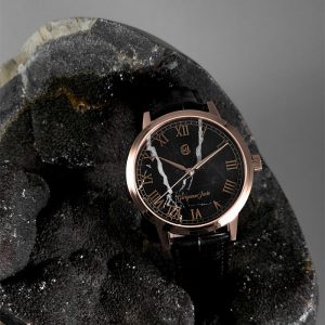 Gorgeous Jade MY250511 8215 Movement Marble Dial Watch