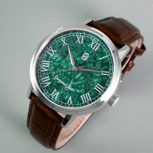 Gorgeous Jade MY250514 8215 Movement Malachite Dial Watch