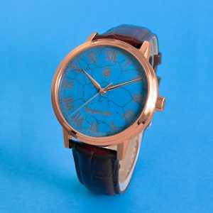Gorgeous Jade MY250521 8215 Movement Synthetic Turquoise Dial Watch