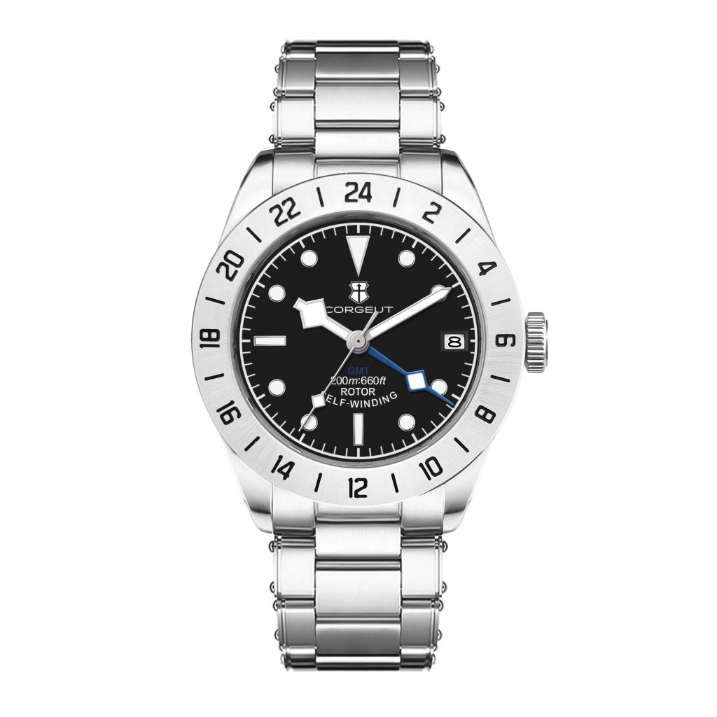 Corgeut 6005 NH35 Movement Sapphire Mirror 200m waterproof