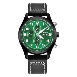 Corgeut 9003 OS00 Movement Mineral Glass 30m Waterproof