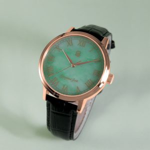 Gorgeous Jade MY25056 8215 Movement Jadeite Dial Watch