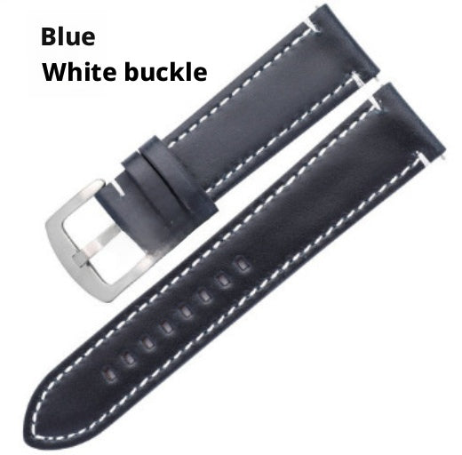 Blue White Buckle