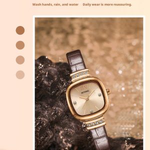 MSTIANQ 1110 Women's retro Square Quartz Watch