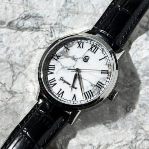 Gorgeous Jade MY25051 8215 Movement White Turquoise Dial