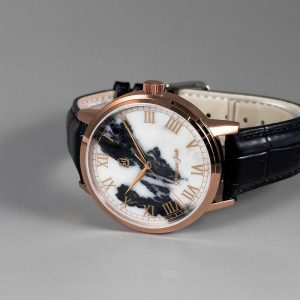 Gorgeous Jade MY250510 8215 Movement Zebra Stone Dial Watch