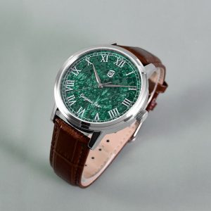 Gorgeous Jade MY250514 8215 Movement Malachite Dial Watch