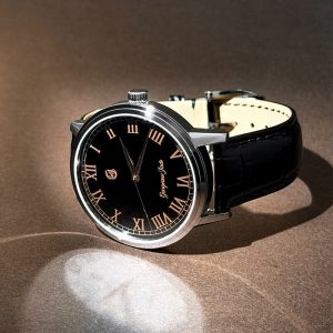 Gorgeous Jade MY250512 8215 Movement Black Agate Dial Watch