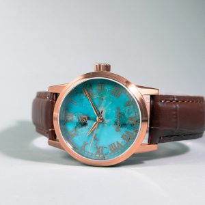Gorgeous Jade MY250526 8215 Movement Reconstituted Turquoise Dial Watch