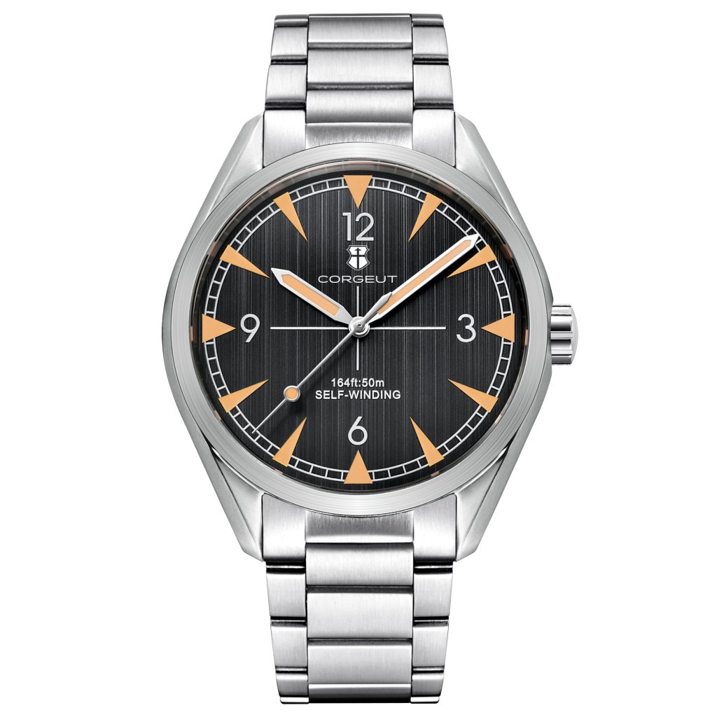 Corgeut 6010 NH35 Movement Sapphire Mirror 100m waterproof