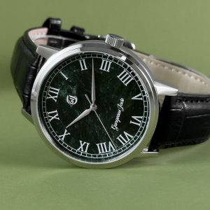 Gorgeous Jade MY250520B 8215 Movement Dark Green Seraphinite Dial Watch