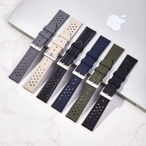 Breathable porous Oxford cloth watch strap