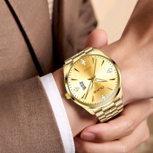 OLIKA 1903 Men's Gold Quartz Watch