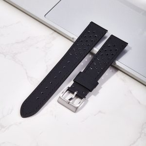 Breathable porous Oxford cloth watch strap