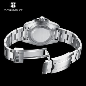 Corgeut 6001 NH35 Movement Sapphire Mirror 100m waterproof
