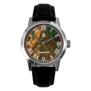 Gorgeous Jade MY25059 8215 Movement Ocean Agate Dial Watch