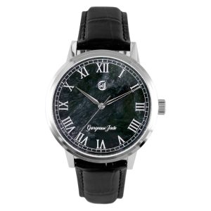 Gorgeous Jade MY250520B 8215 Movement Dark Green Seraphinite Dial Watch