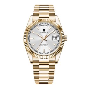 Corgeut 6002L ST1644 Movement Sapphire Mirror 200m waterproof