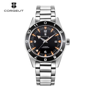 Corgeut 6013 NH35 Movement Sapphire Mirror 100m waterproof