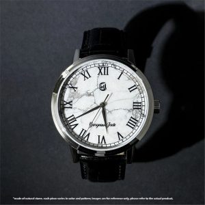 Gorgeous Jade MY25051 8215 Movement White Turquoise Dial