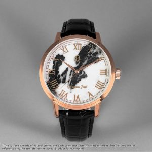 Gorgeous Jade MY250510 8215 Movement Zebra Stone Dial Watch