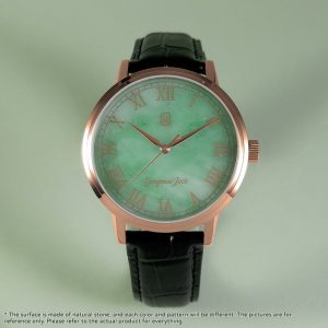Gorgeous Jade MY25056 8215 Movement Jadeite Dial Watch
