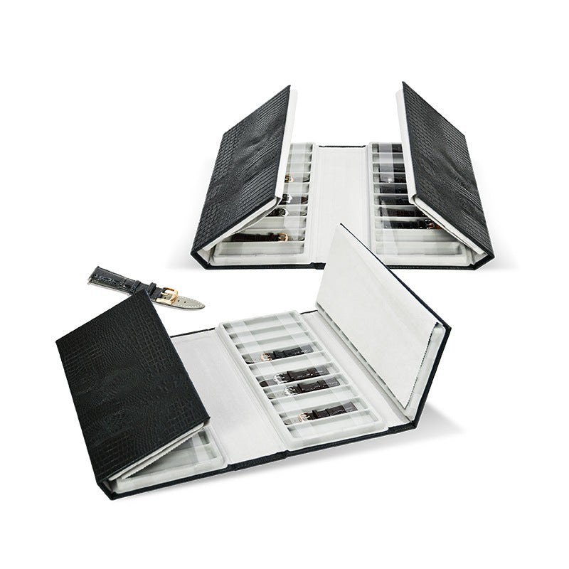 PU Leather Watch Strap Collection Box