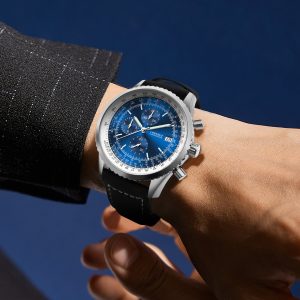 Corgeut 9001 VK67 Movement Mineral Glass 30m Waterproof