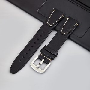 High-end vintage tree resin leather strap